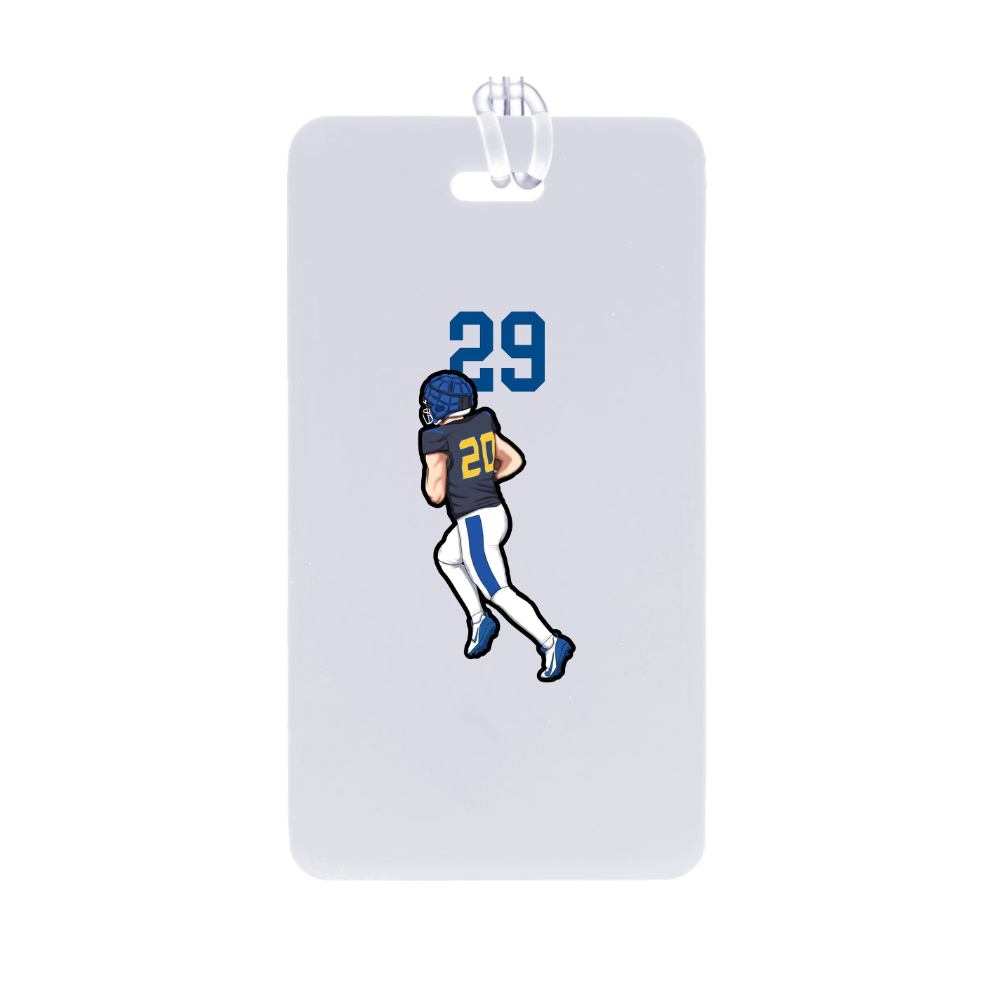 Bag Tag — Number Top in Classic