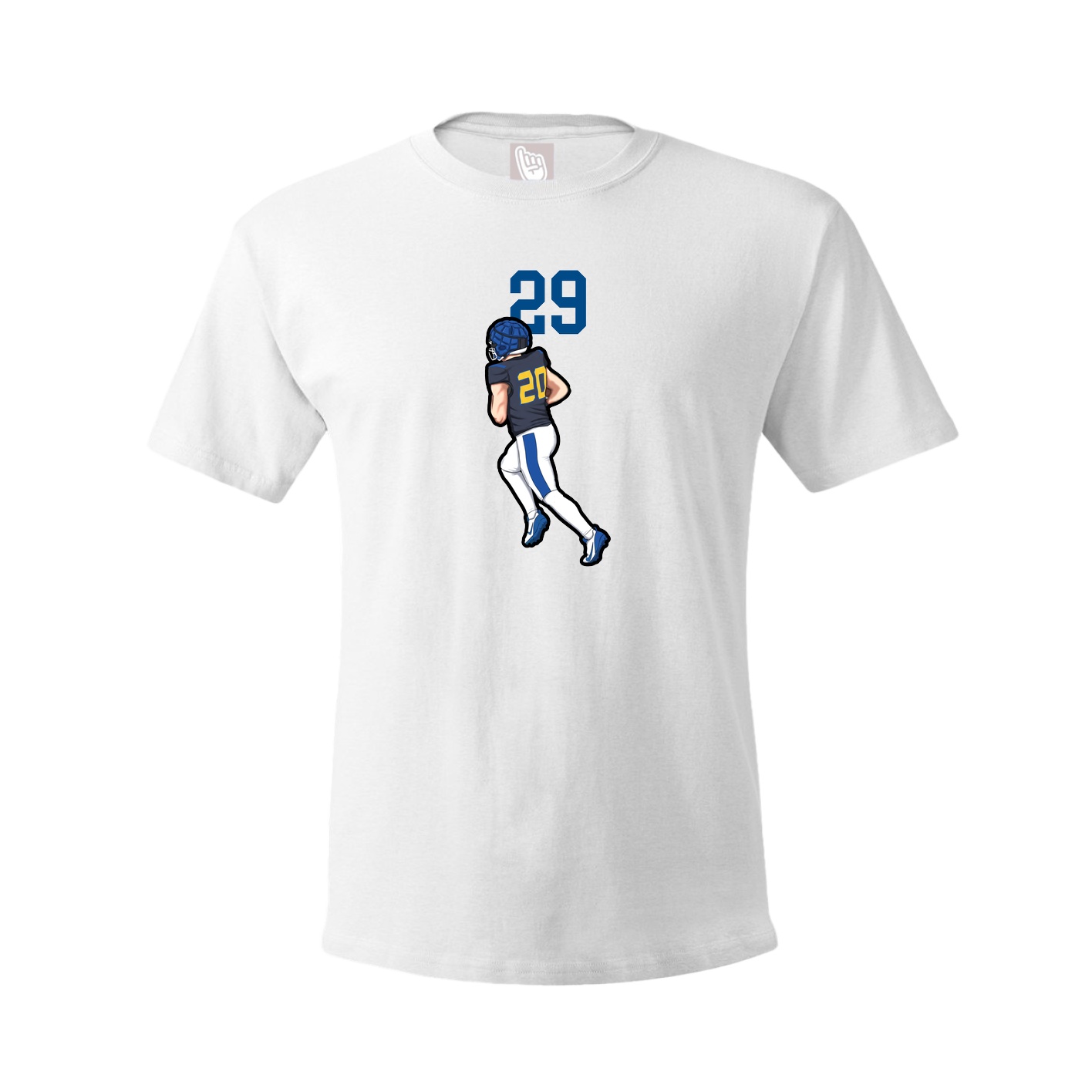 Tee — Number Top in White