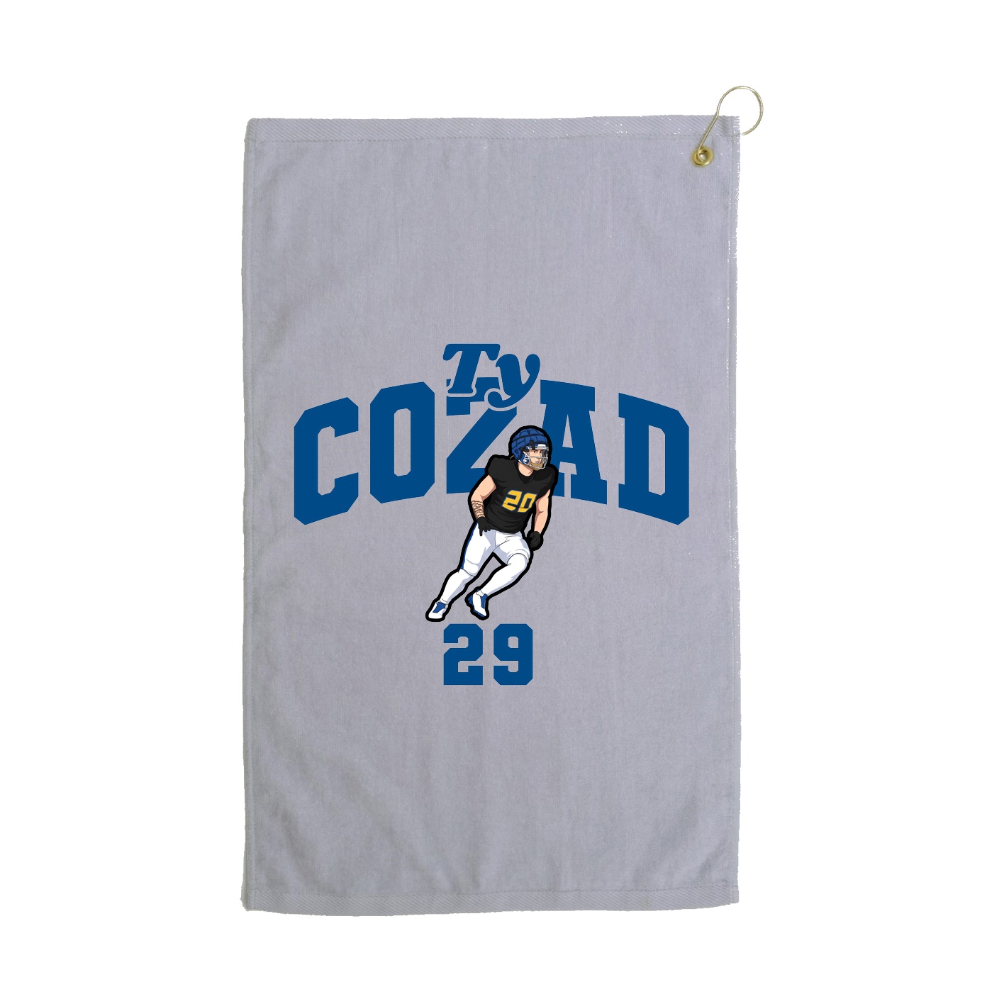Golf Towel — Signature Arch in Grey