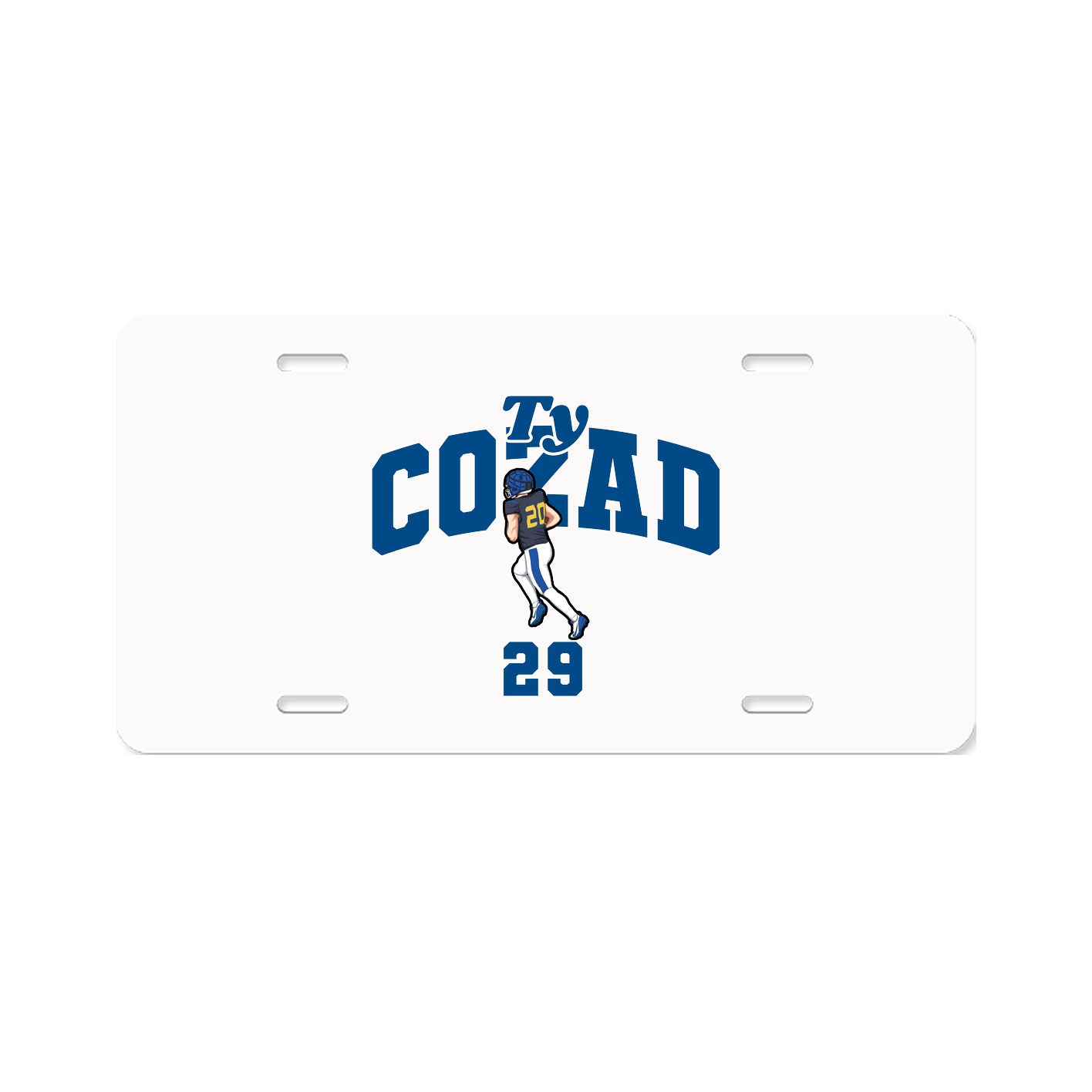 License Plate — Signature Arch in Classic