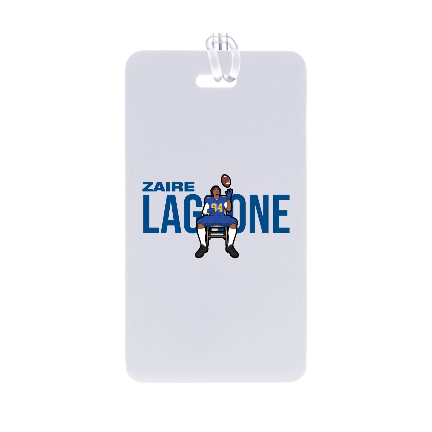 Bag Tag — Player Name in Classic
