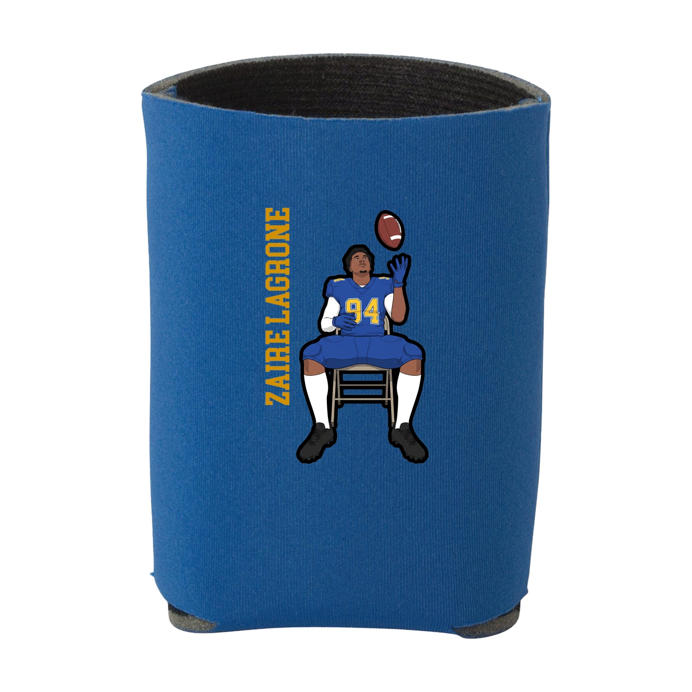 Can Holder — Name Vertical in Royal