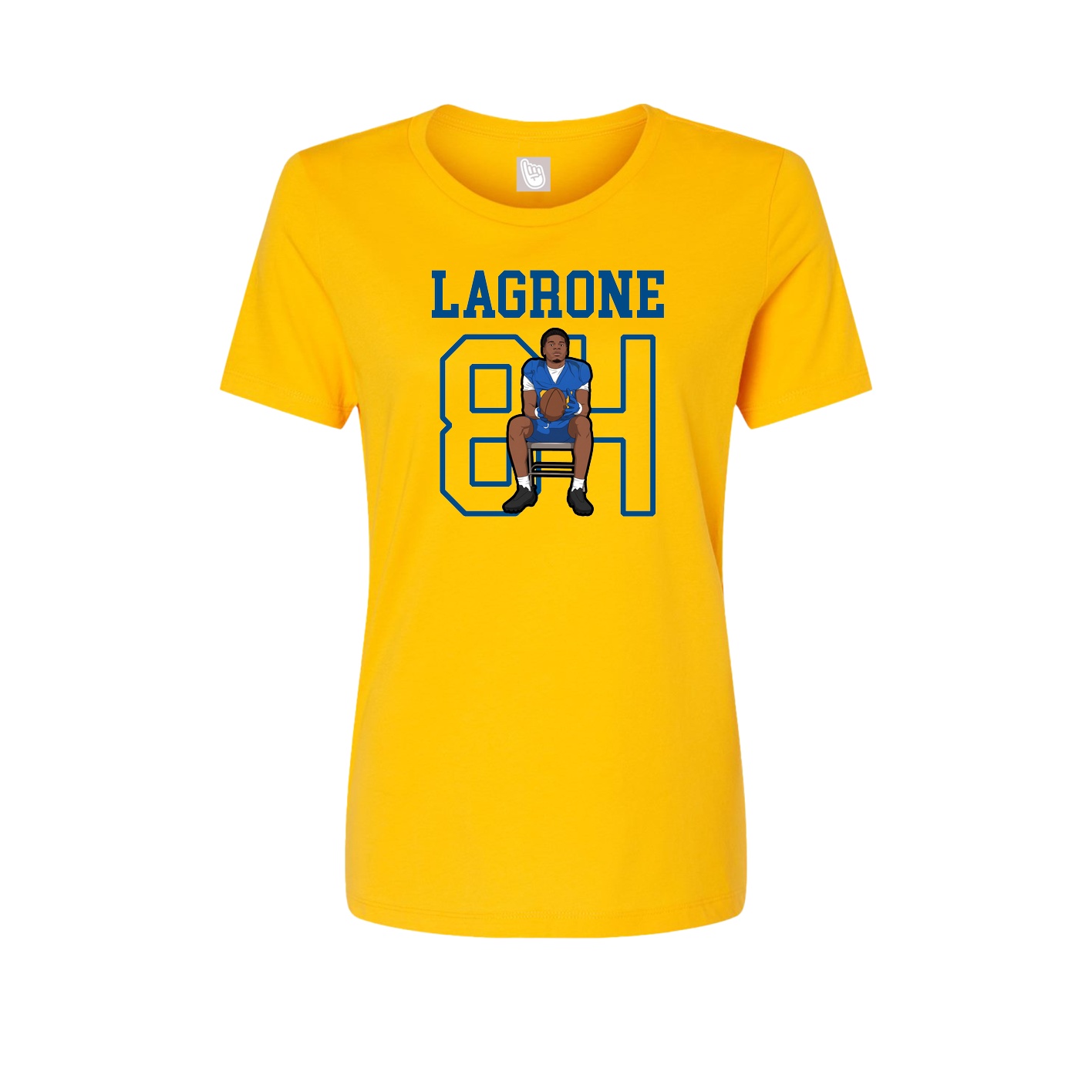 Fitted Women's Tee — Shirsey in Gold
