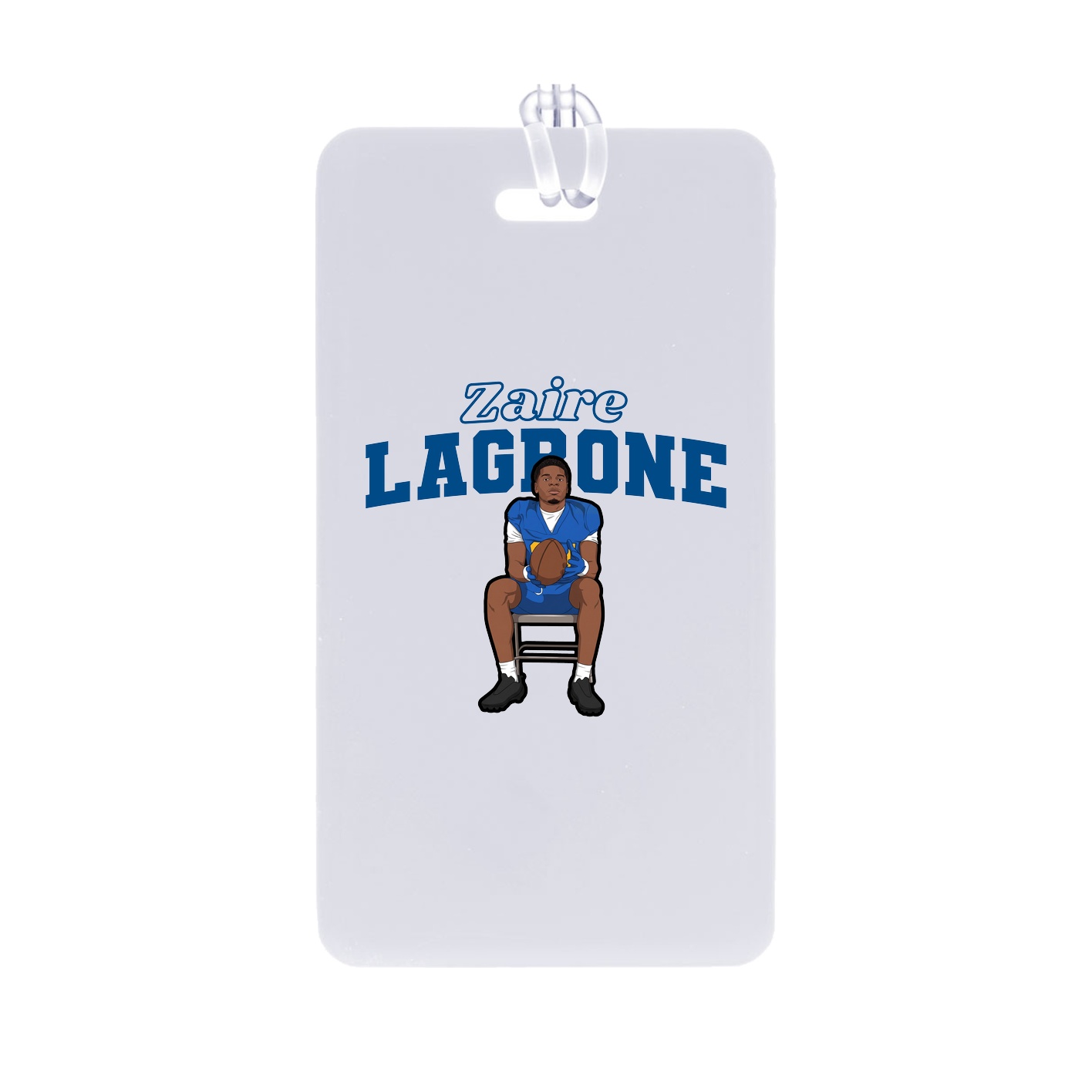 Bag Tag — Name Arch in Classic