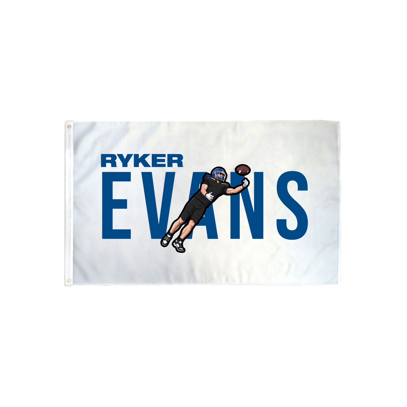3x5 Flag — Player Name in Classic