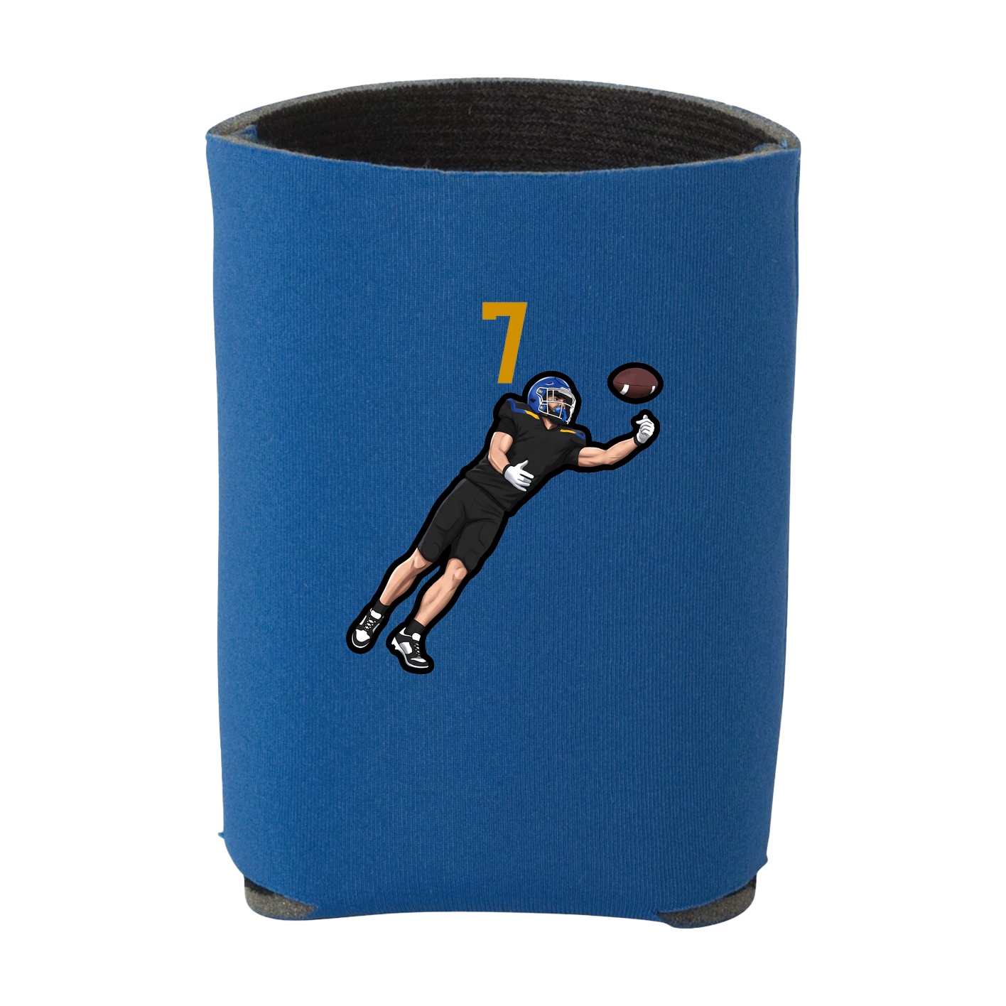 Can Holder — Number Top in Royal