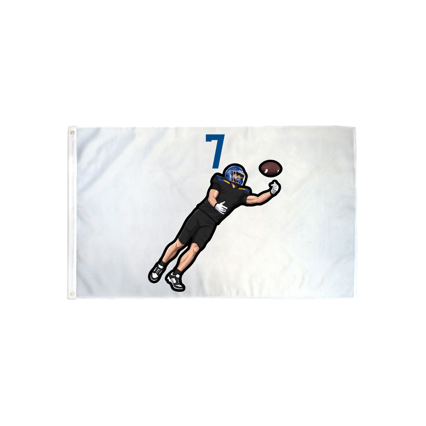 3x5 Flag — Number Top in Classic