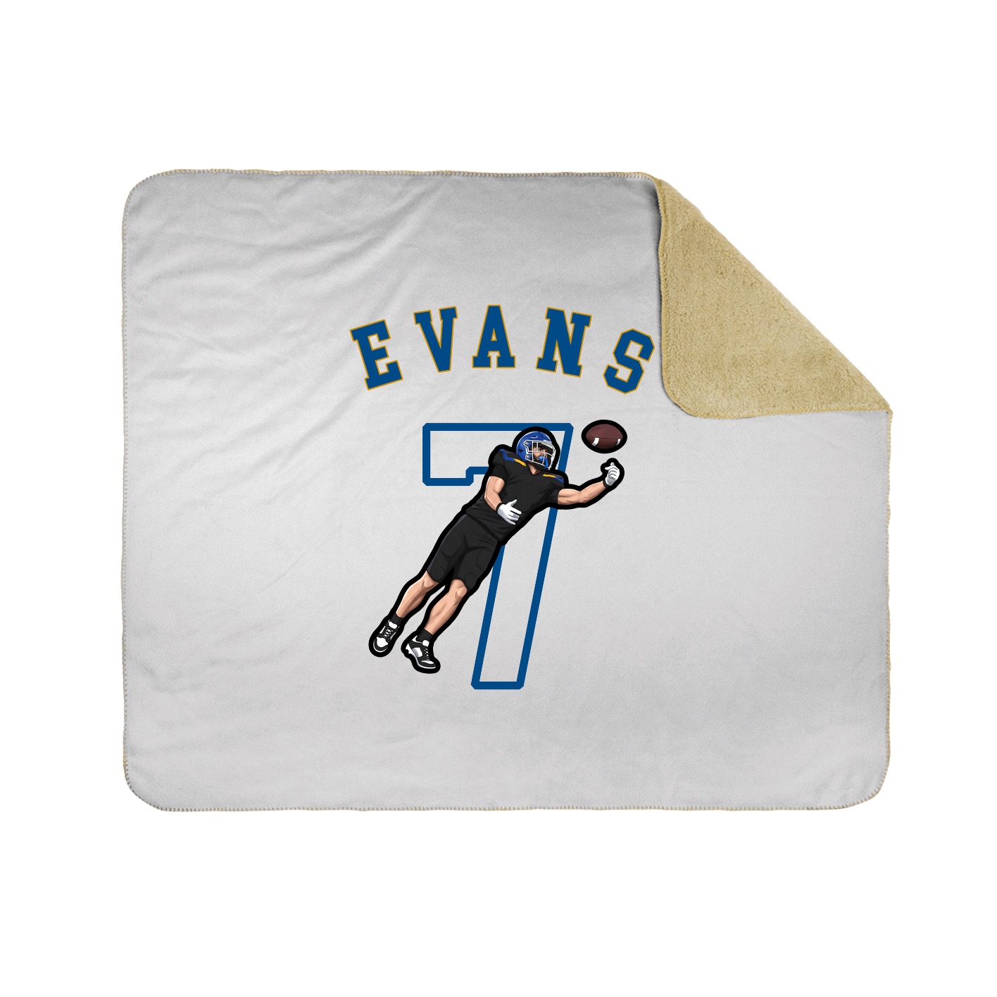 Throw Blanket — Shirsey Arch in White
