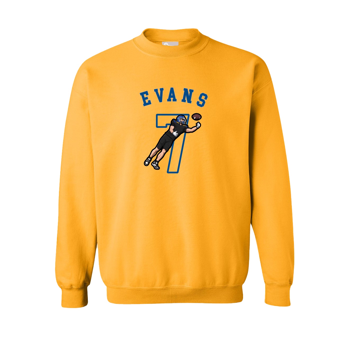 Fleece Crew — Shirsey Arch in Gold