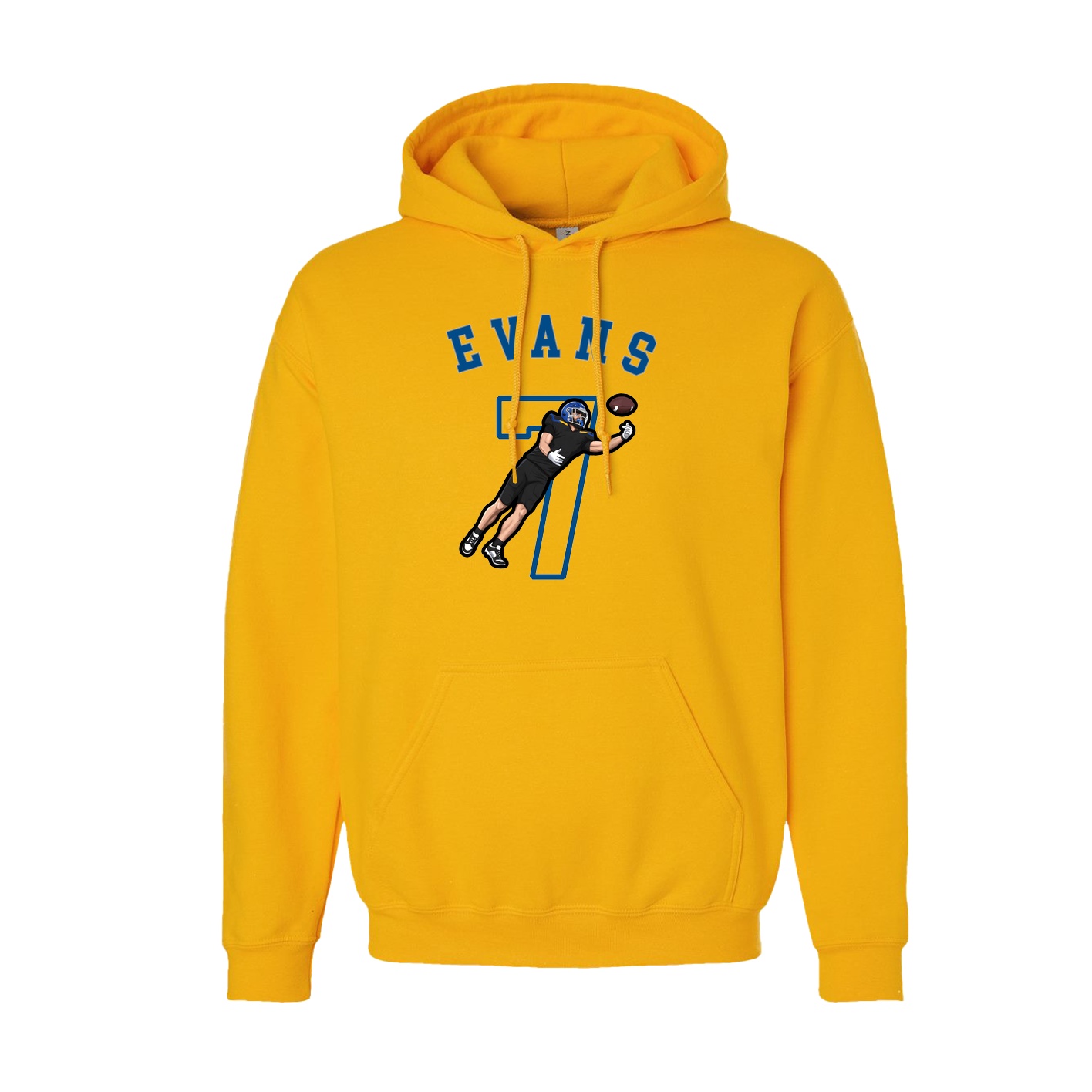Youth Hoodie — Shirsey Arch in Gold