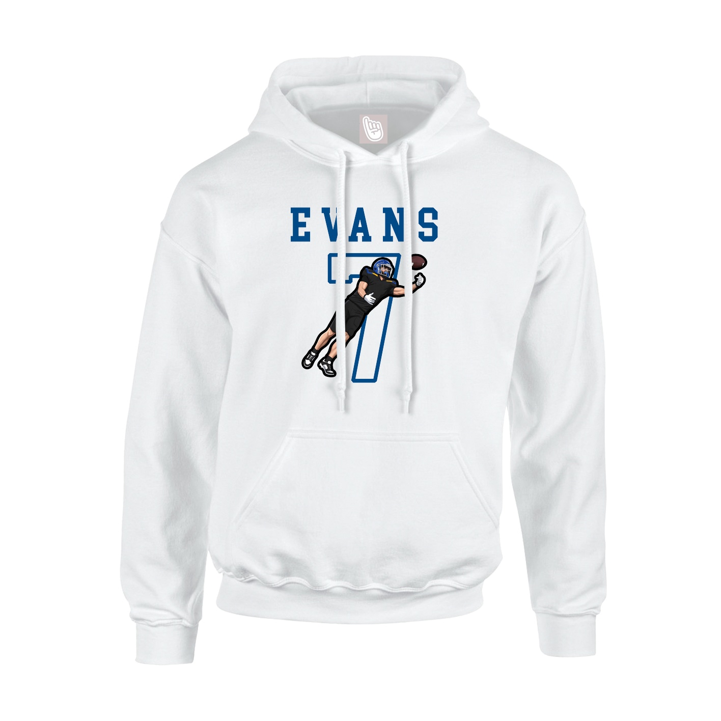 Youth Hoodie — Shirsey in White