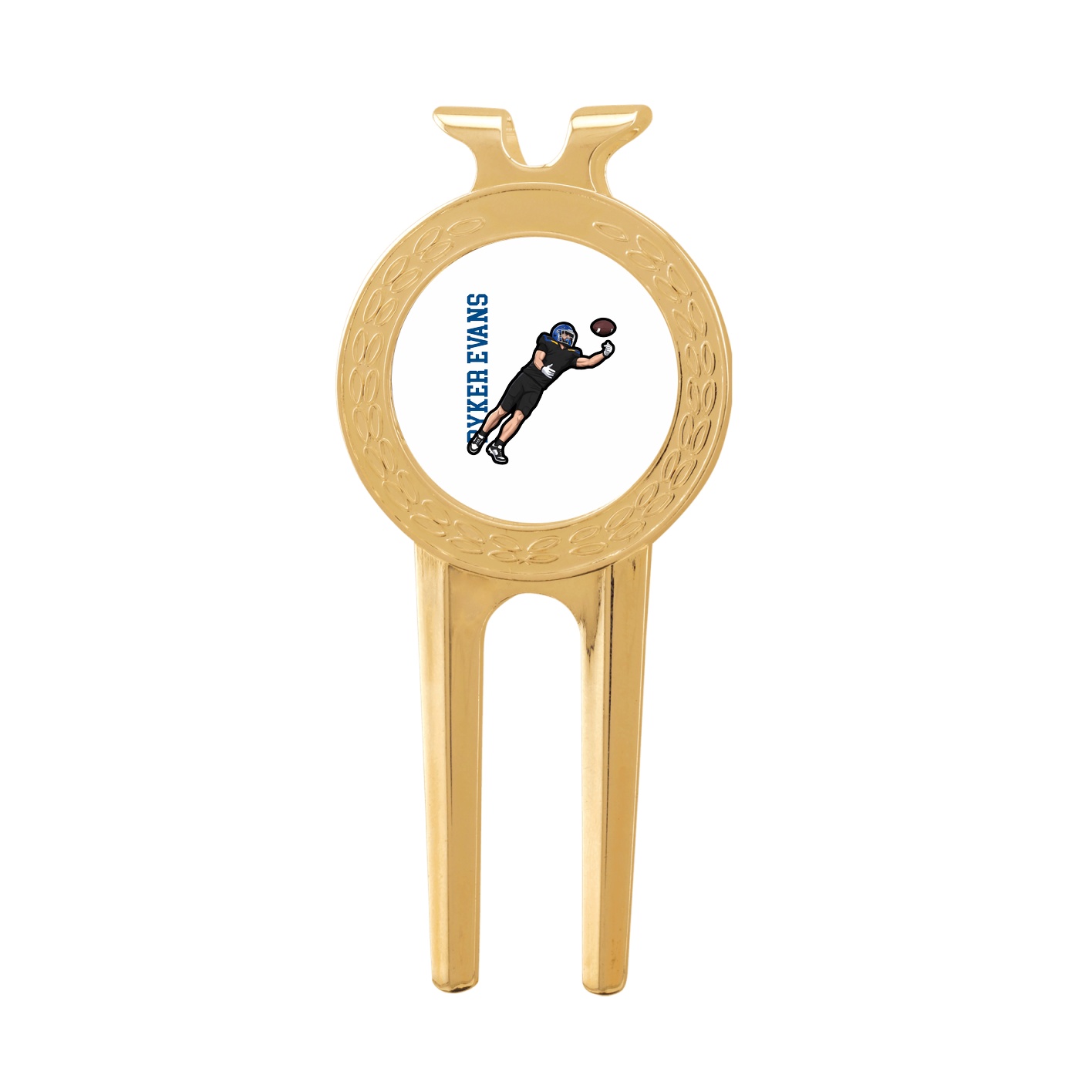 Divot Tool with Ball Marker — Name Vertical in Classic