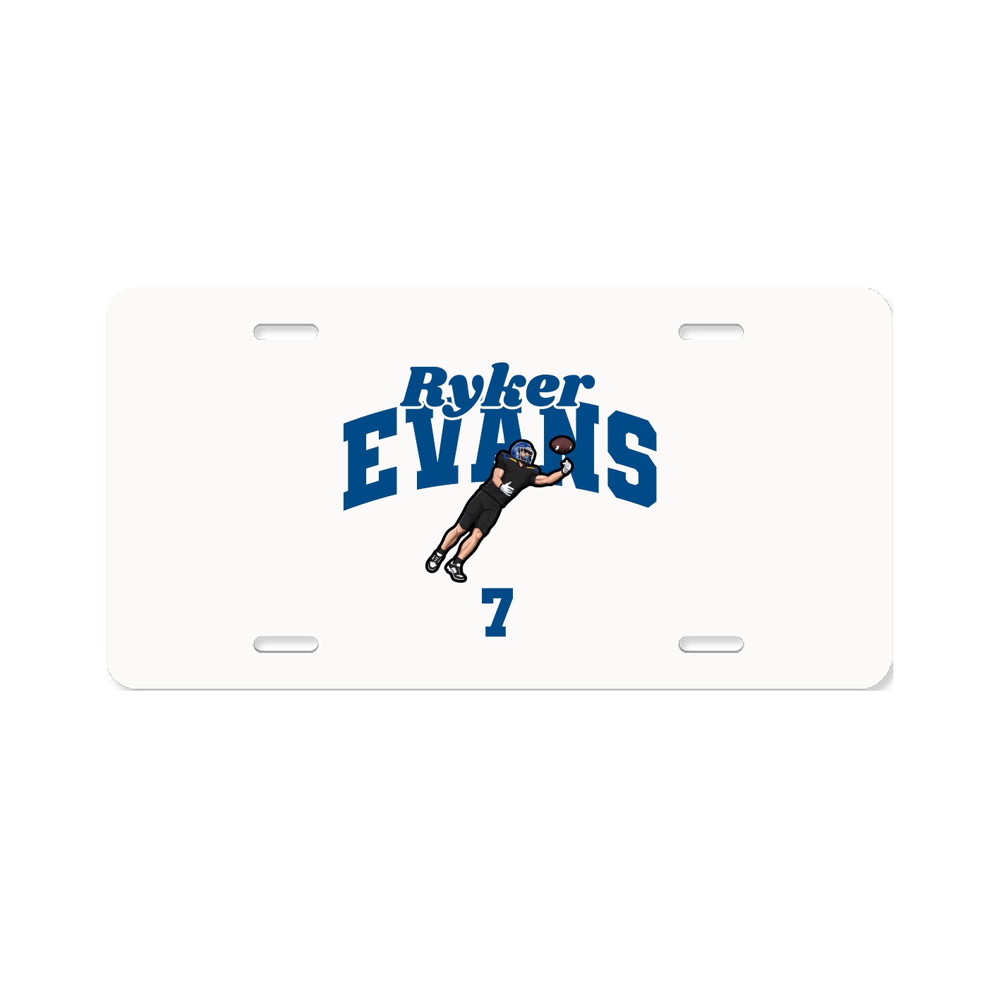License Plate — Signature Arch in Classic