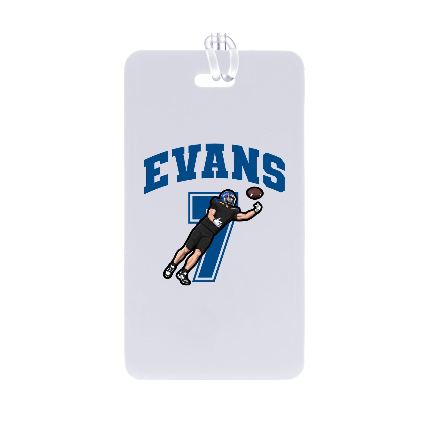 Bag Tag — Number in Classic