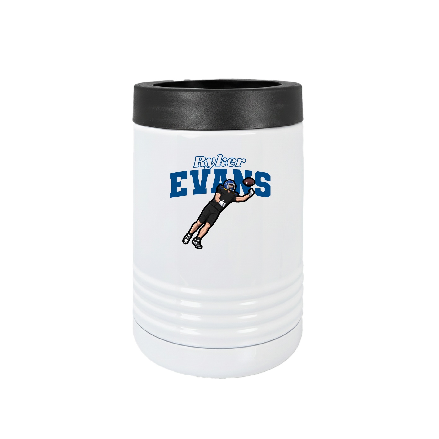 Beverage Holder — Name Arch in White