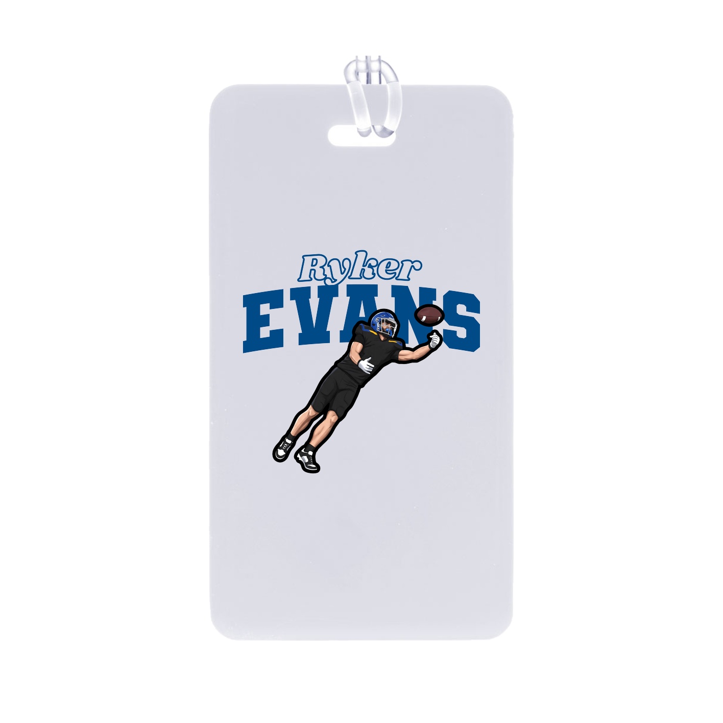 Bag Tag — Name Arch in Classic
