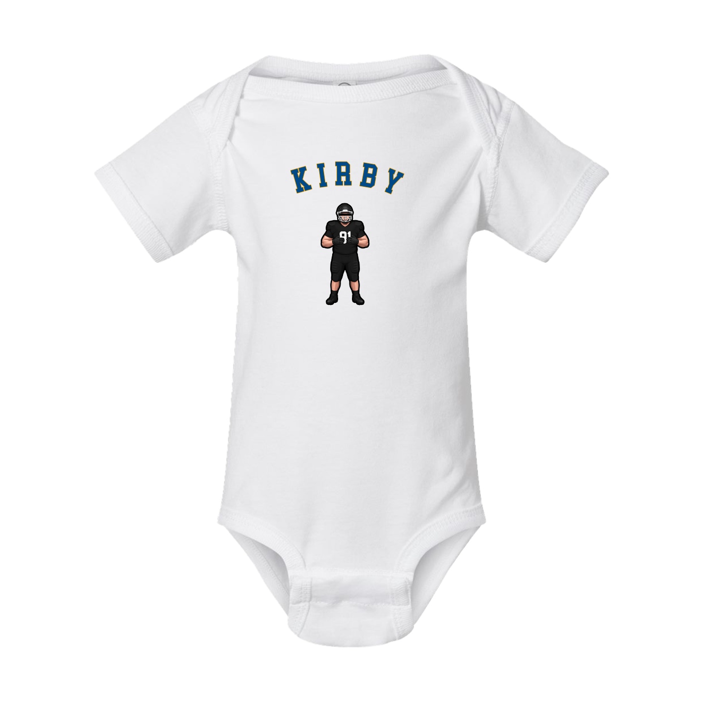 Baby Onesie — Shirsey Arch in White