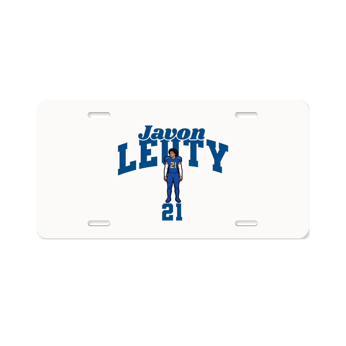 License Plate — Signature Arch in Classic