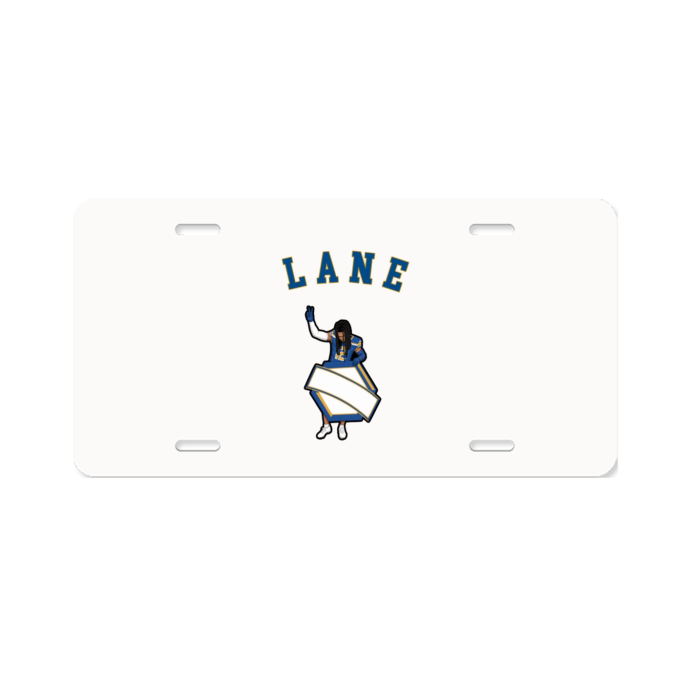 License Plate — Shirsey Arch in Classic