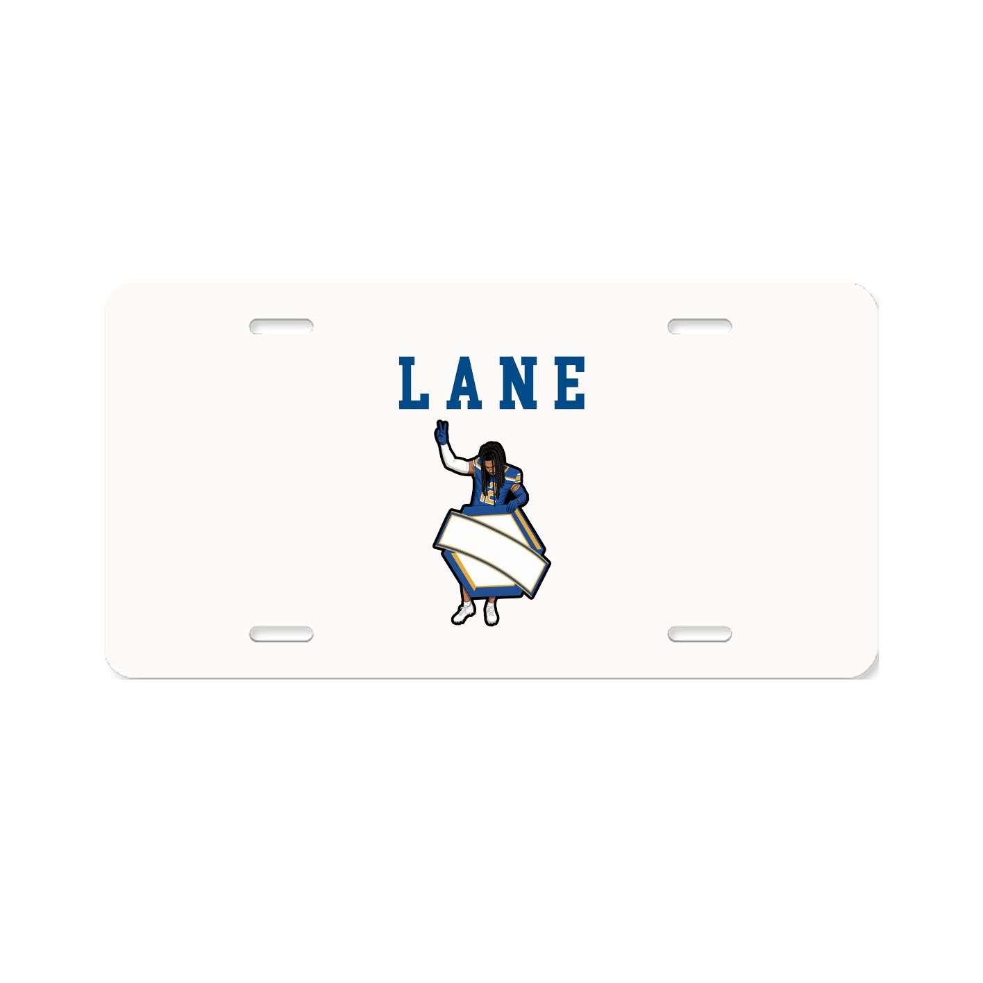 License Plate — Shirsey in Classic