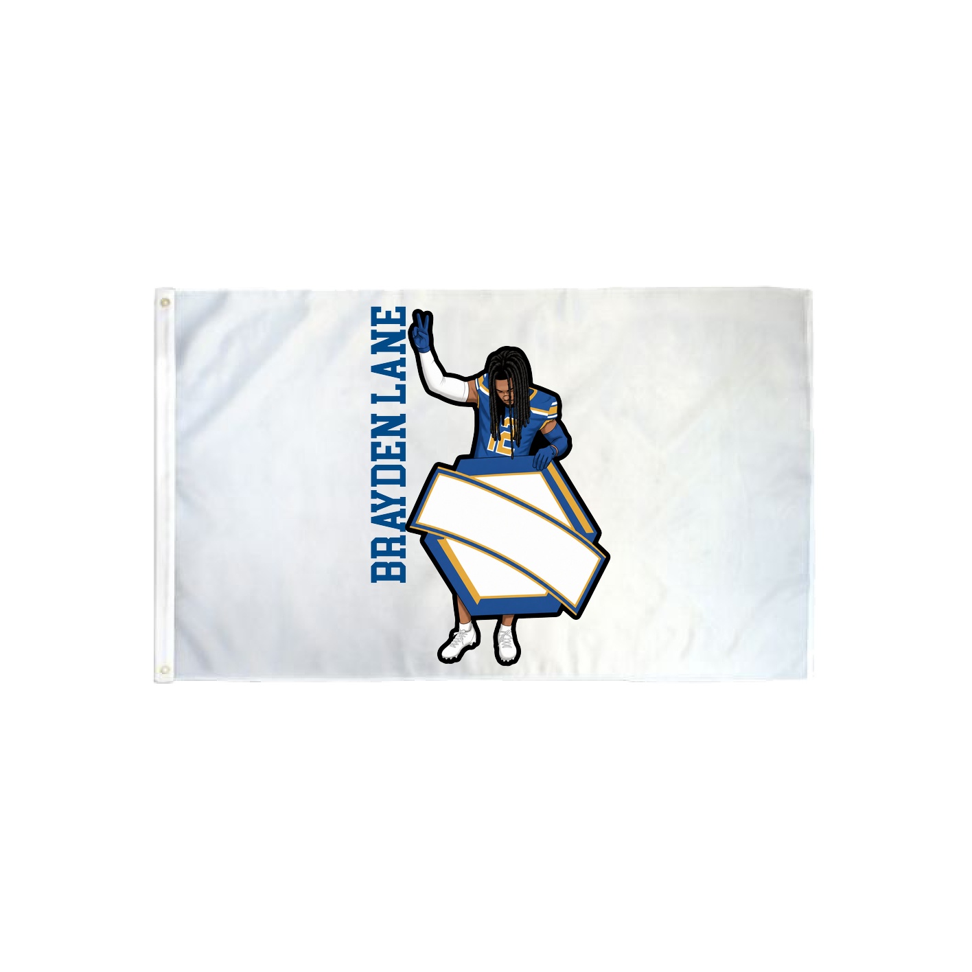 3x5 Flag — Name Vertical in Classic