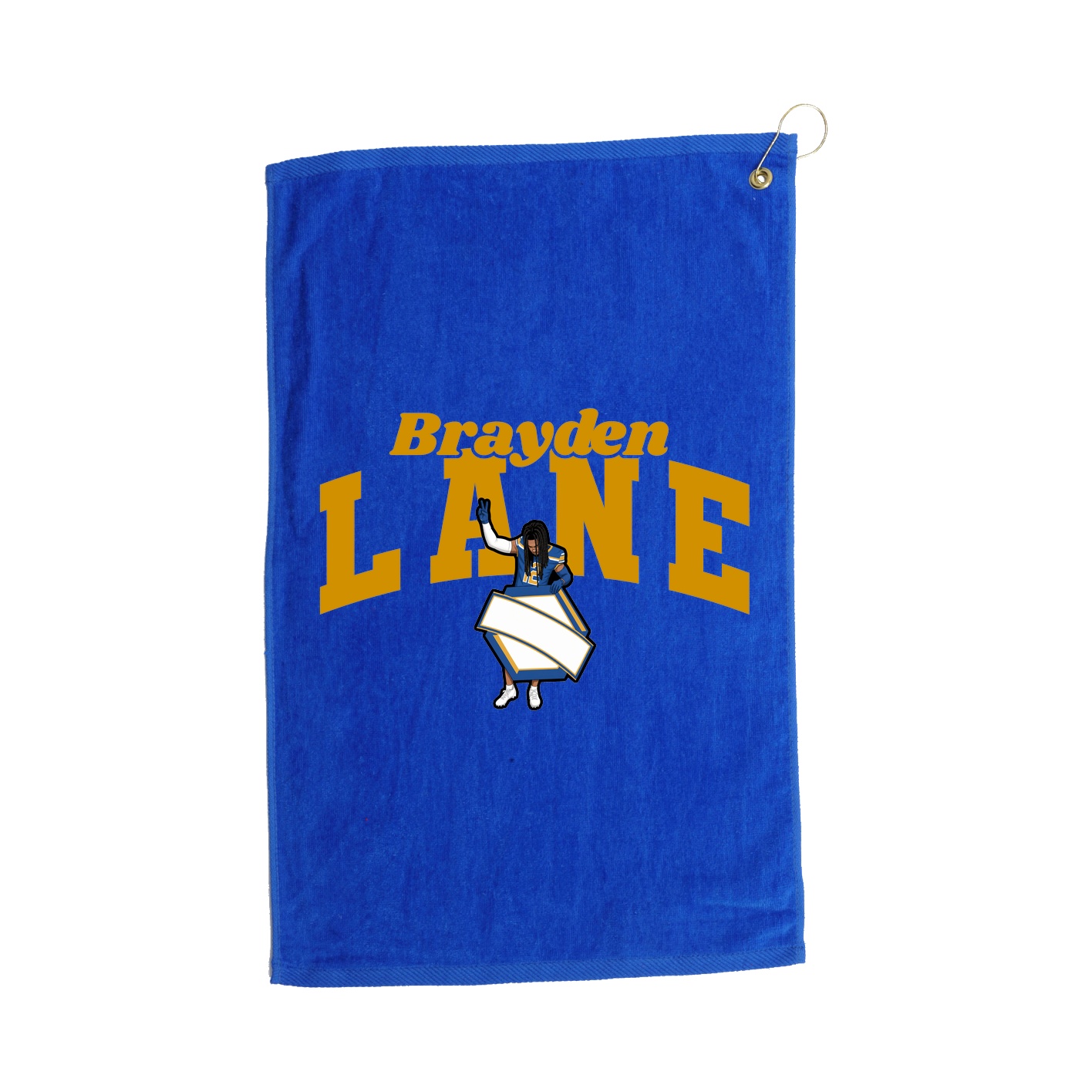 Golf Towel — Signature Arch in Royal