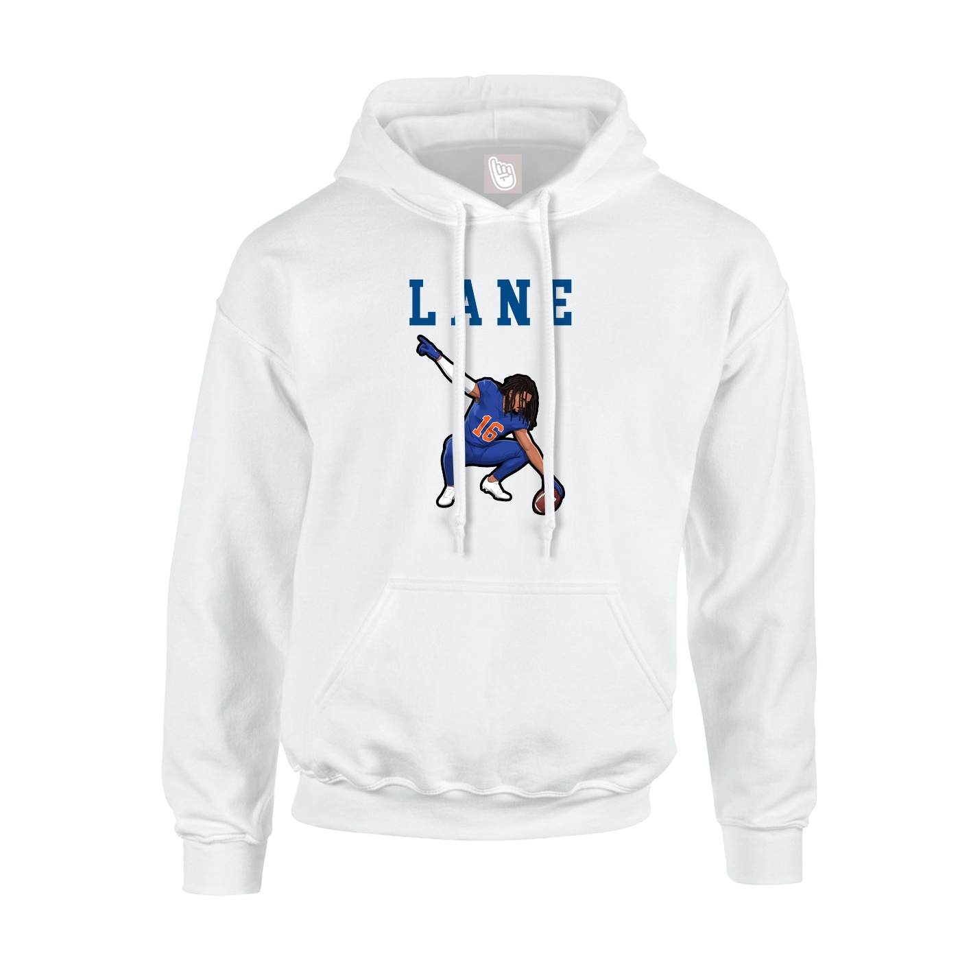 Hoodie — Shirsey in White