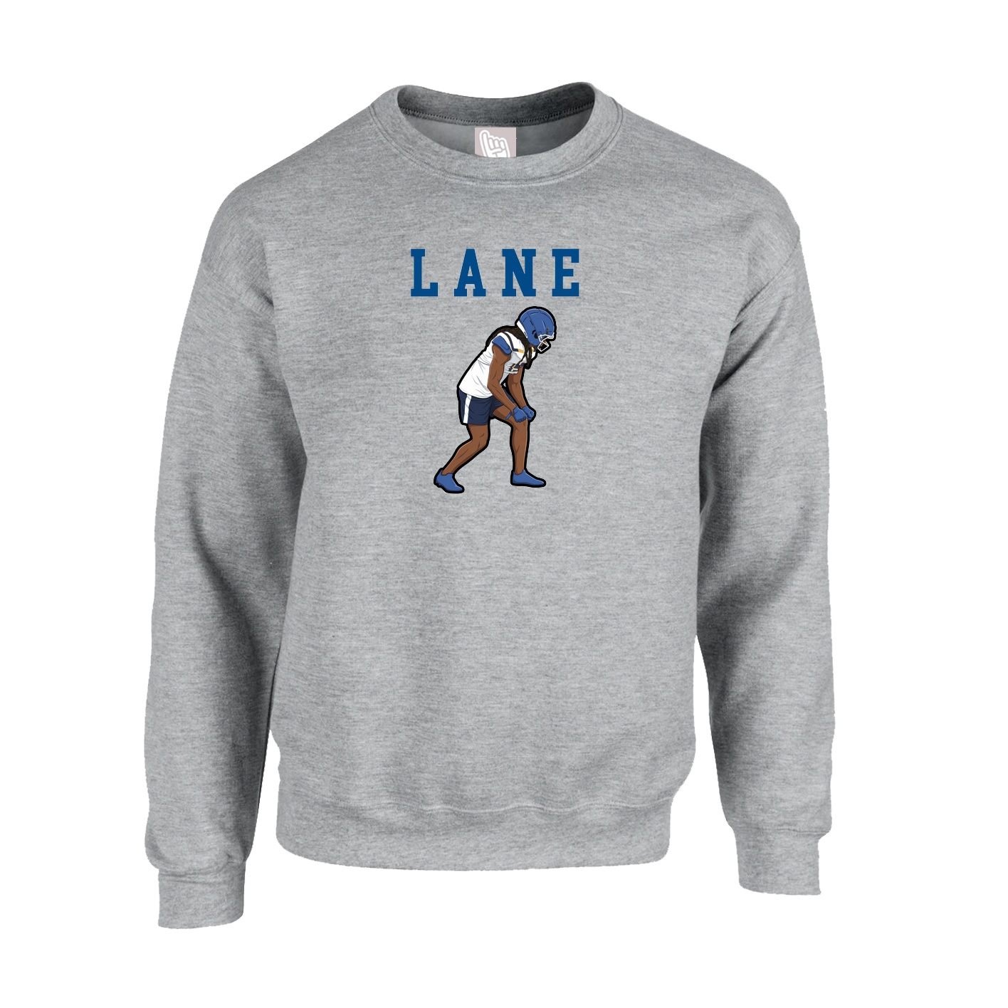 Fleece Crew — Shirsey in Grey