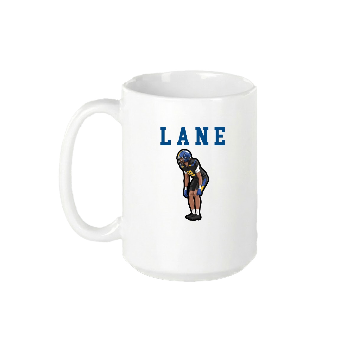 15oz Coffee Mug — Shirsey in White