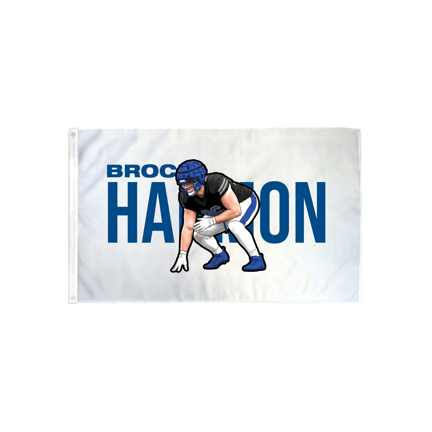 3x5 Flag — Player Name in Classic