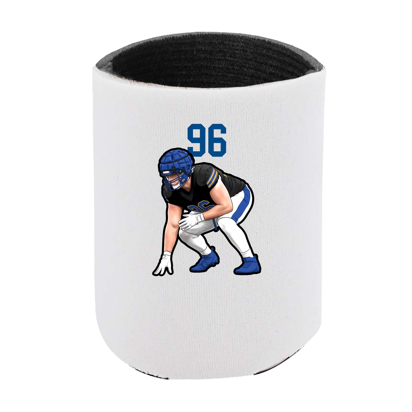 Can Holder — Number Top in White