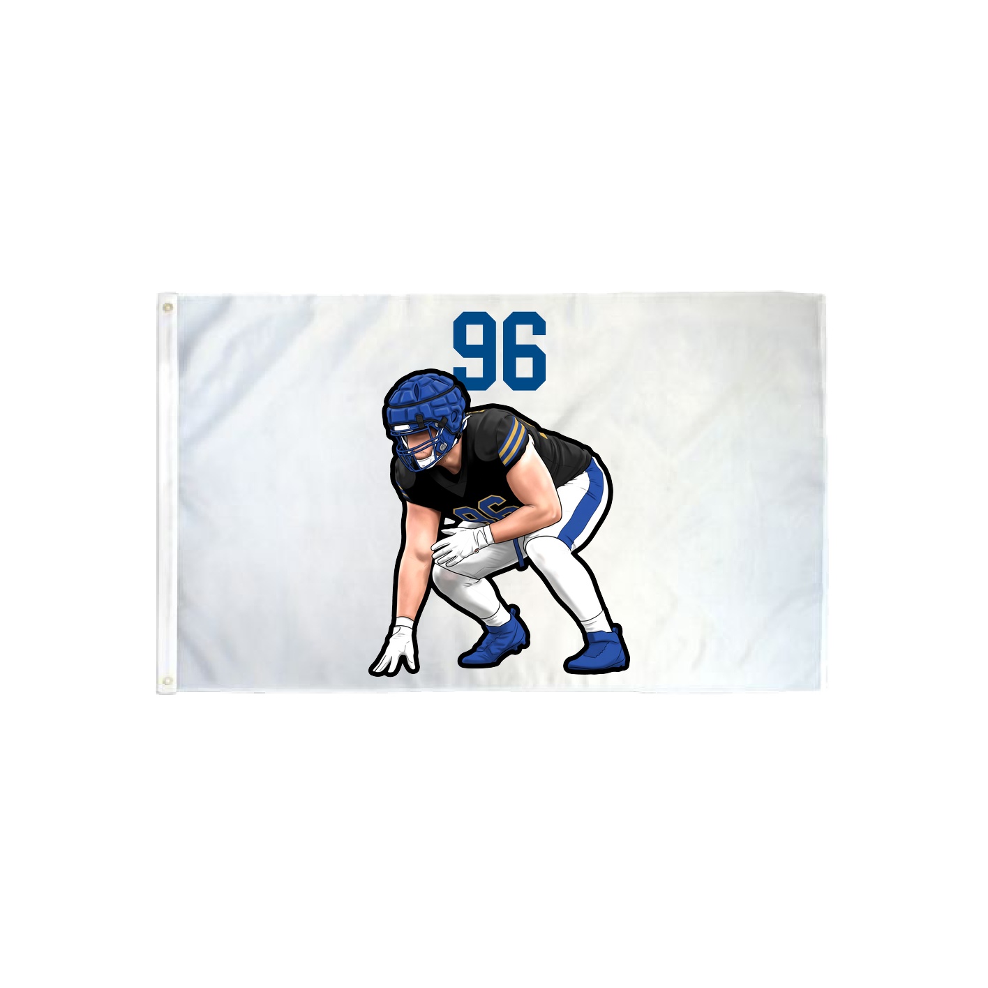 3x5 Flag — Number Top in Classic