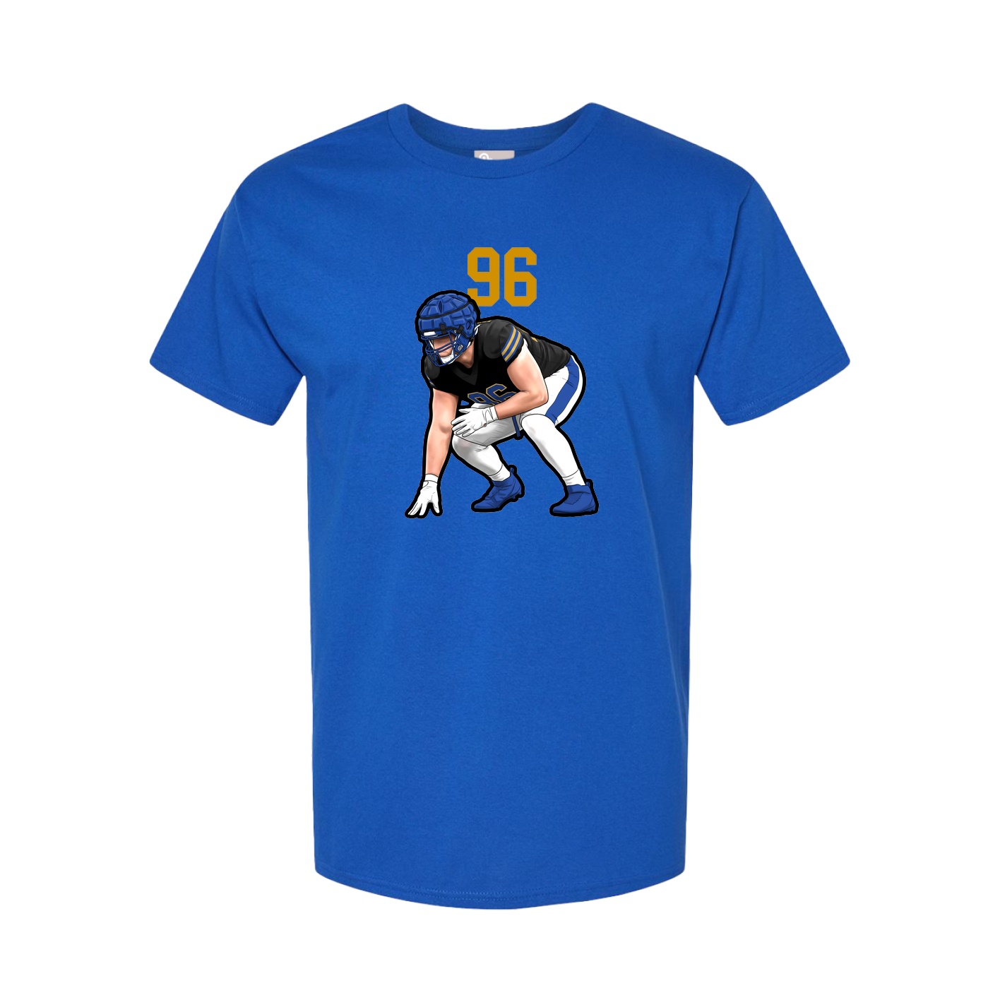 Tee — Number Top in Royal