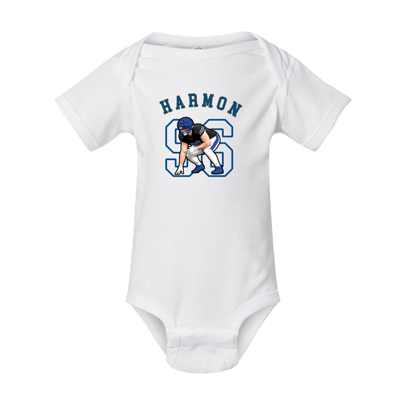 Baby Onesie — Shirsey Arch in White