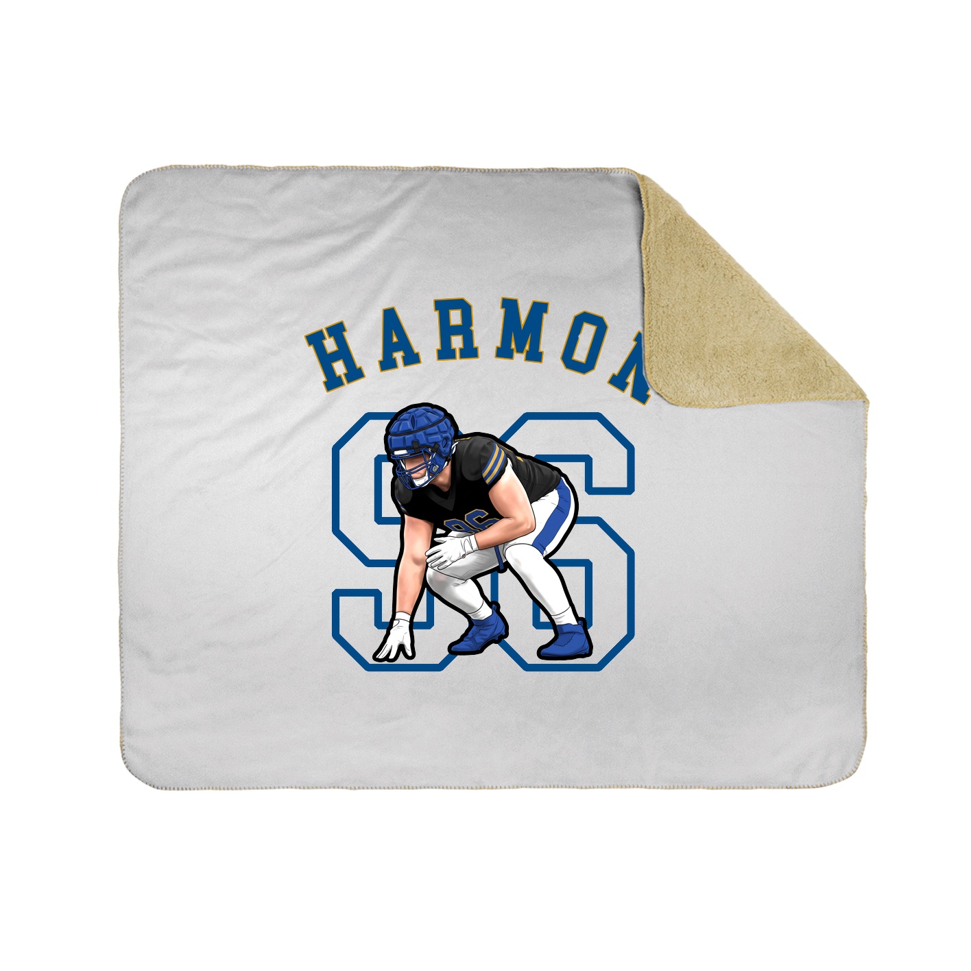 Throw Blanket — Shirsey Arch in White