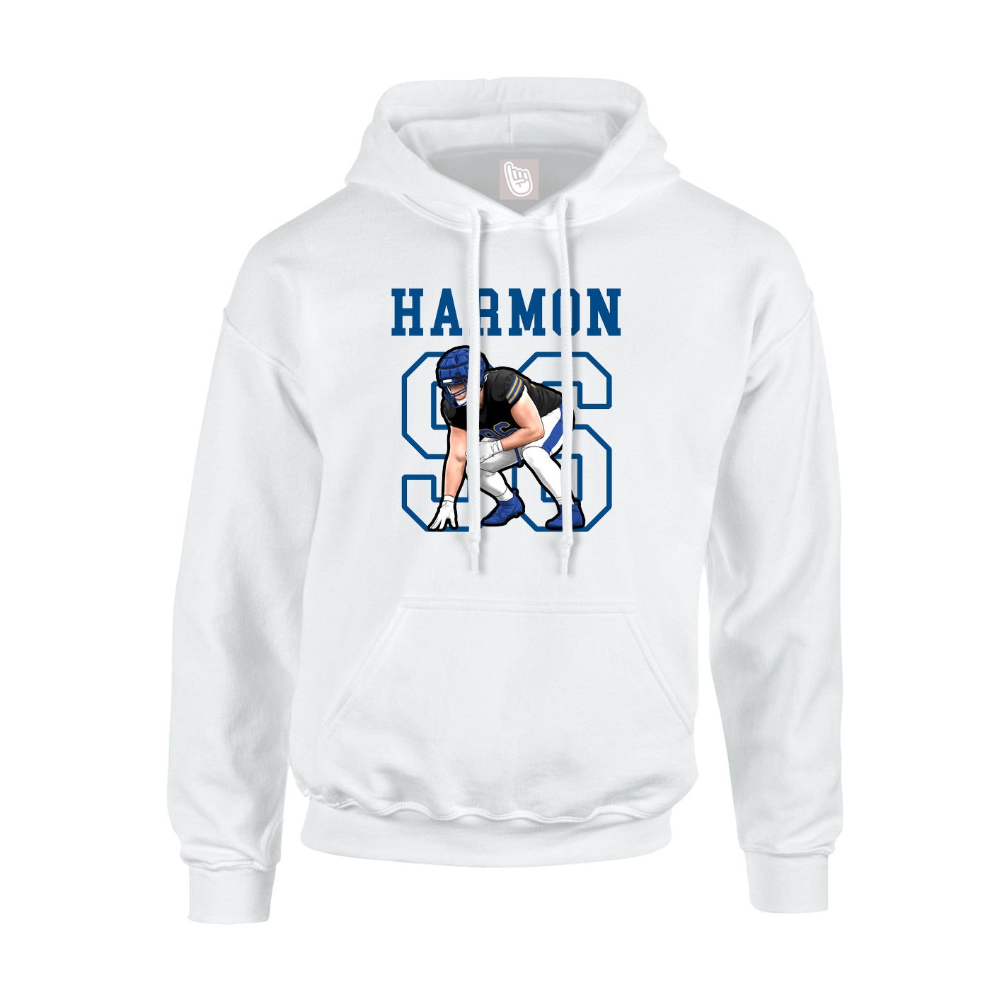 Youth Hoodie — Shirsey in White