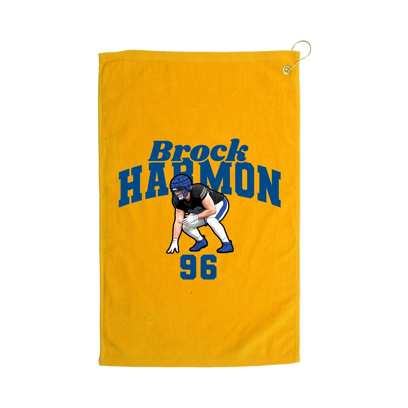 Golf Towel — Signature Arch in Gold
