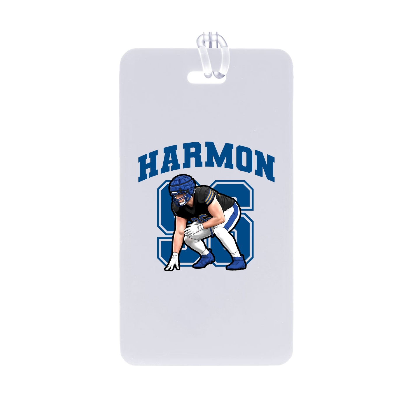 Bag Tag — Number in Classic