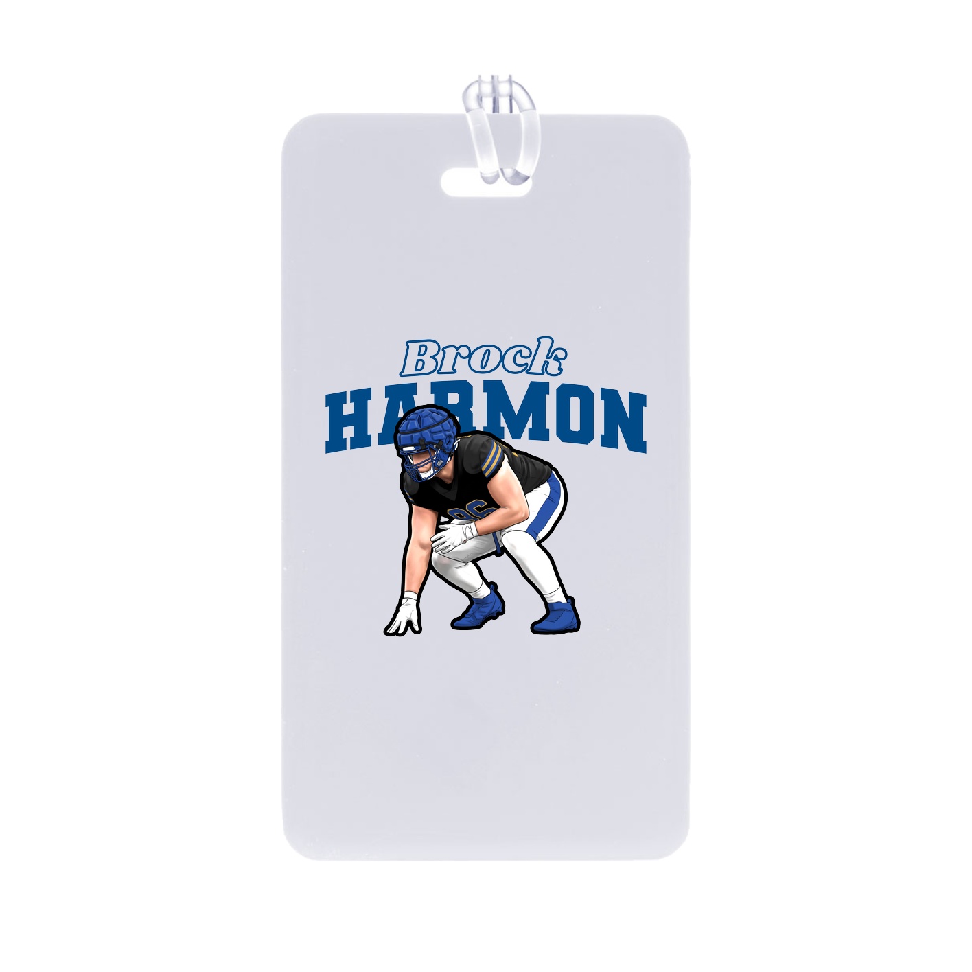 Bag Tag — Name Arch in Classic