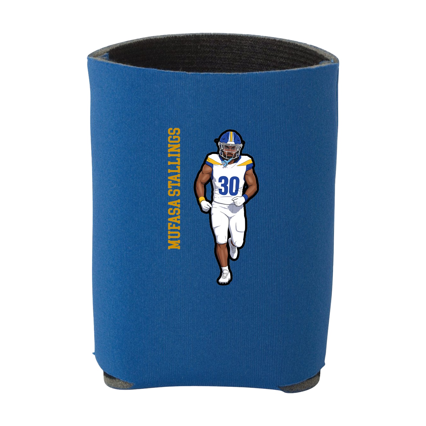Can Holder — Name Vertical in Royal