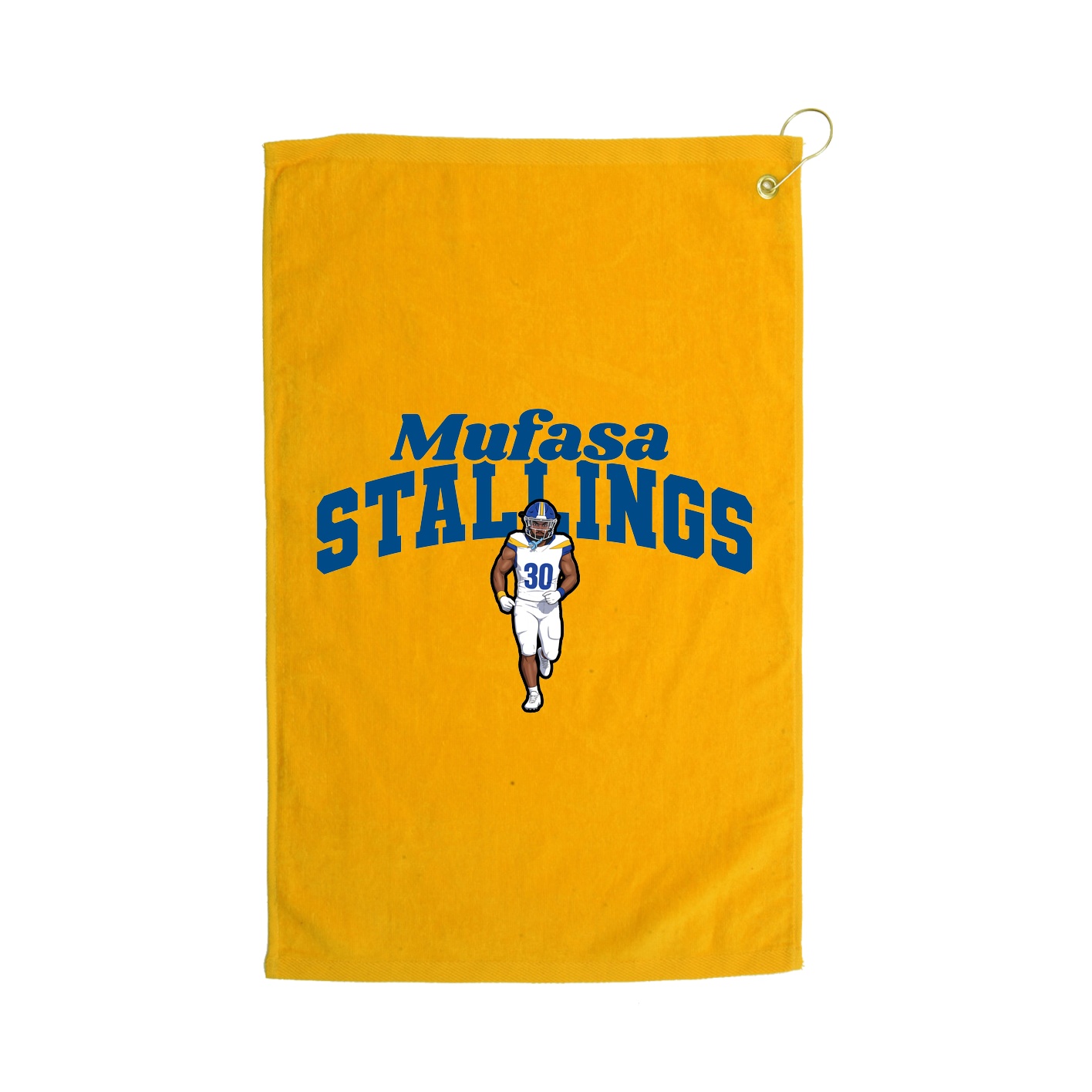 Golf Towel — Signature Arch in Gold
