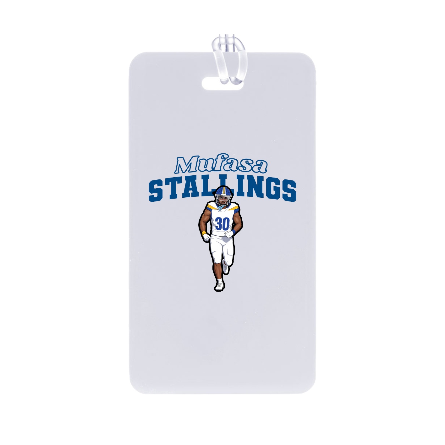 Bag Tag — Name Arch in Classic