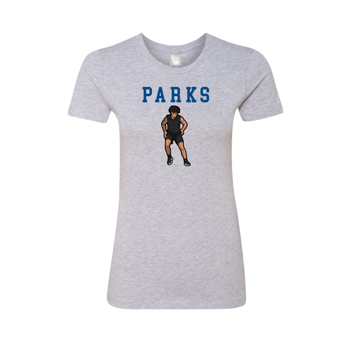 Fitted Women's Tee — Shirsey in Grey