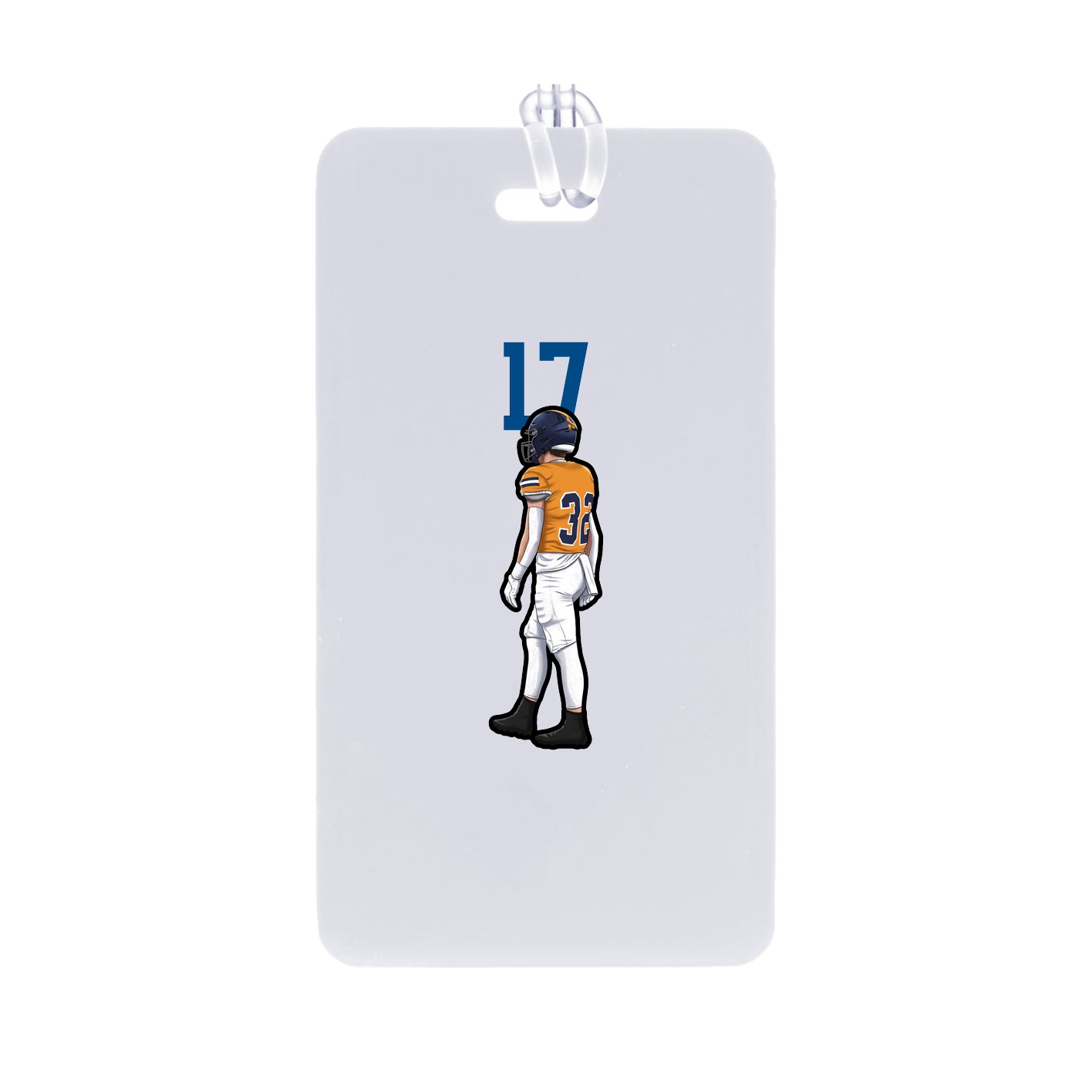 Bag Tag — Number Top in Classic