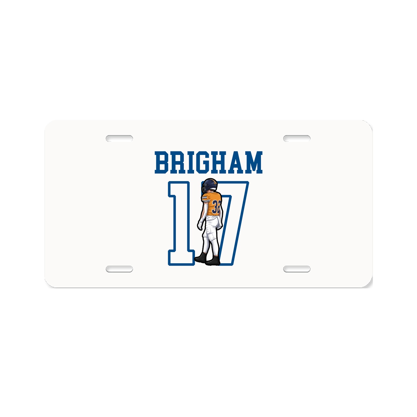 License Plate — Shirsey in Classic