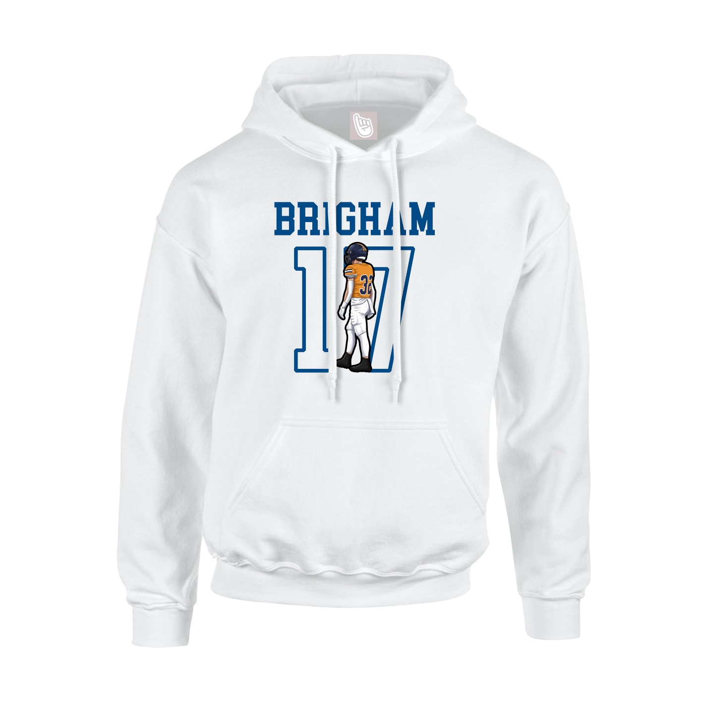 Youth Hoodie — Shirsey in White