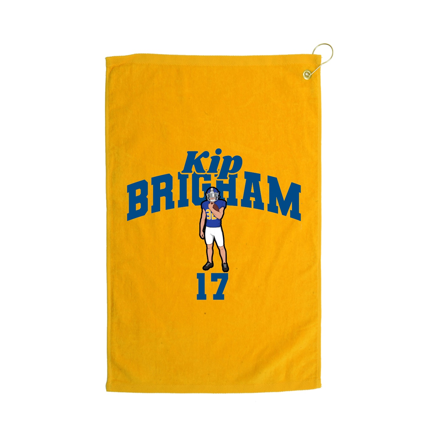 Golf Towel — Signature Arch in Gold
