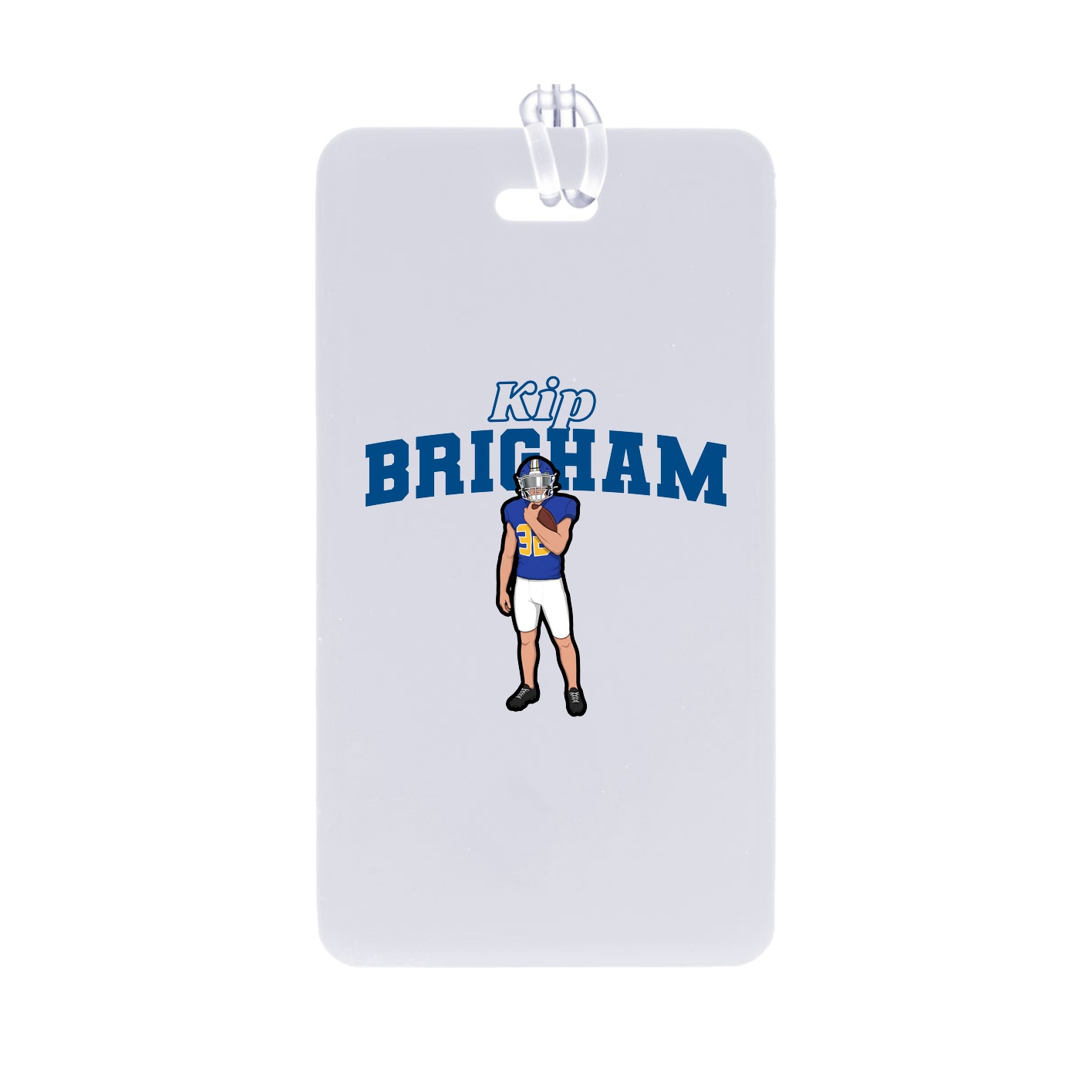 Bag Tag — Name Arch in Classic