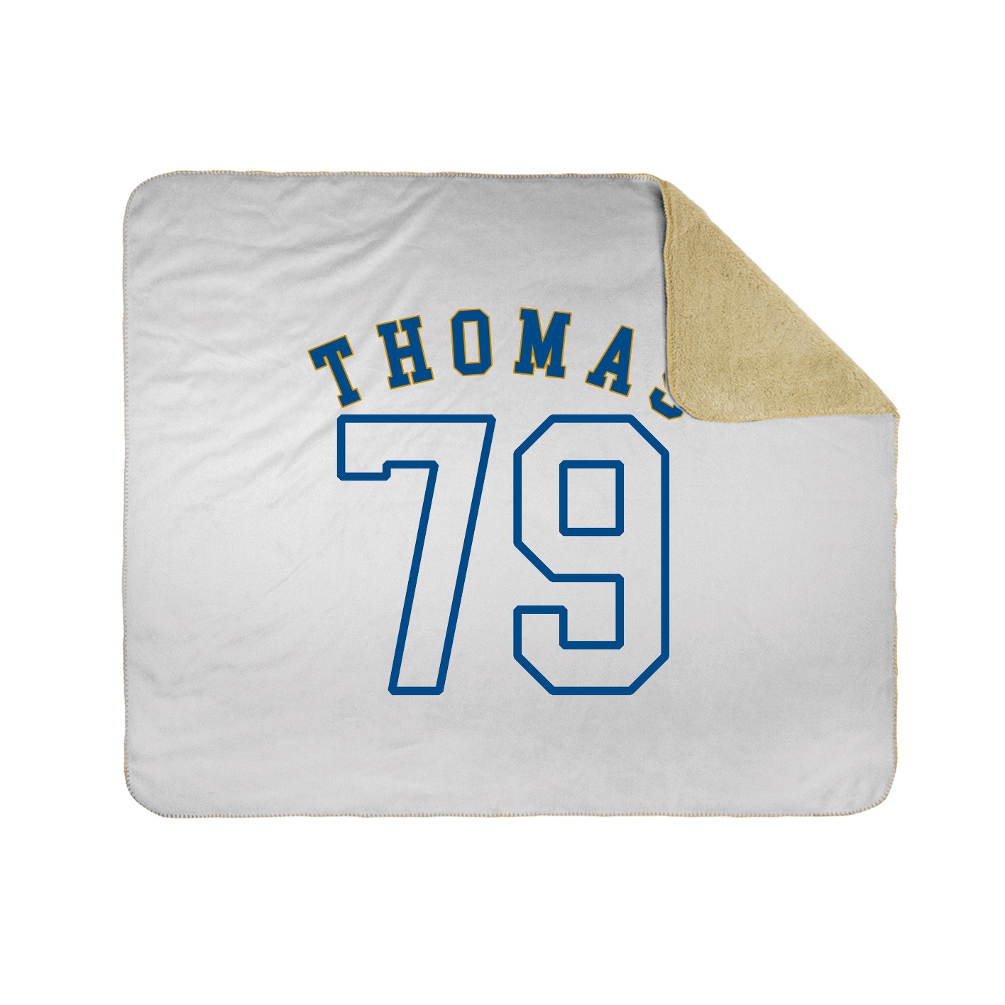 Throw Blanket — Shirsey Arch in White