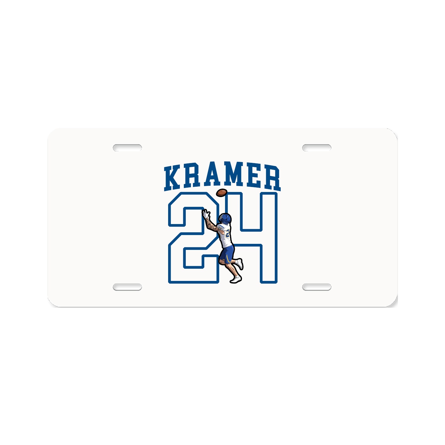 Aluminum License Plate